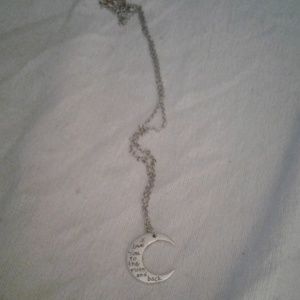 I love you to the moon and back necklace 21 necklaces